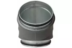 Thermoduct 13mm bocht diameter 355 mm 45 graden geisoleerd
