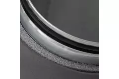 Thermoduct 13mm bocht diameter 355 mm 45 graden geisoleerd