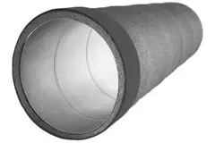 Thermoduct geïsoleerde spirobuis diameter 80 mm L= 3000 mm