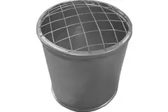 Section supérieure ouverte avec grille diamètre 500 mm