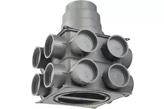 Caisson de distribution d'air Ubbink DBOX 208V180VE - 16 connexions