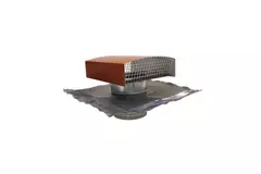 Econox CTM dakdoorvoer Ø 160mm aluminium rood met indekstuk