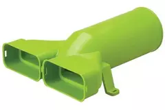Ubbink Air Excellent 55SC ventieladapter 125 2x180°