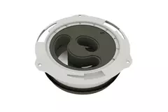 Vasco design plafondventiel luxe vierkant recht (incl. smiley)