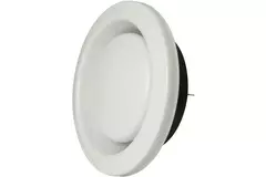 Zehnder Ventilatie afvoer ventielen metaal 125mm wit - STB 2-125