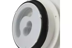 Vasco design plafond- of wandventiel luxe rond (incl. smiley)