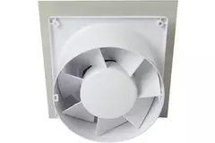 Air Roxy badkamerventilator met aansluitdiameter 125 mm met timer - front goud aluminium