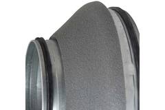 Thermoduct geïsoleerd verloopstuk diameter 250 mm - 160 mm