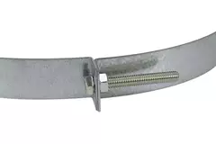 Sendzimir verzinkt vloerbeugel Ø 630 mm (625-645)