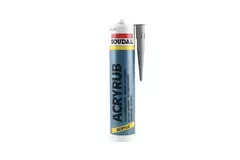 Voegkit binnen grijs 310 acryrub koker 310ml. (stuk)