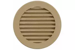 Schoepenrooster diameter 100 mm beige - VR100Y