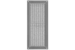 Ventilatierooster rechthoekig met grill 130x300 grijs  - VR1330P