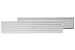Deurrooster 450x92 wit - VR459