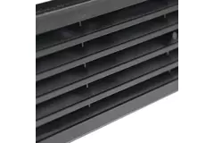 Deurrooster 450x92 mm zwart - VR459M