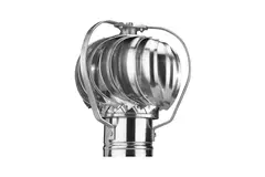 Windgedreven ventilator Penn 100mm aluminium - 28m3/h