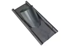 Thermoduct loodslab diameter 150mm - 15 graden