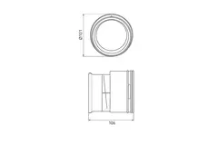 Kit Ubbink Air Excellent 48C adaptateur DBOX