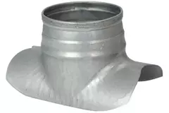 Zadelstuk Ø 80mm - 80mm (90°) - Gegalvaniseerd (niet SAFE)