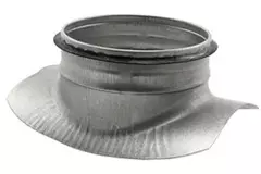Zadelstuk Ø 80mm - 80mm (90°) - Gegalvaniseerd (niet SAFE)