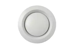 Zehnder ventilatie afvoerventiel metaal 125 mm wit